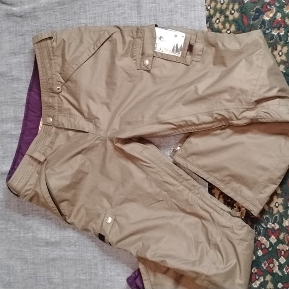 - Burton Tan DryRide Snow Pants - Picture 1 of 6